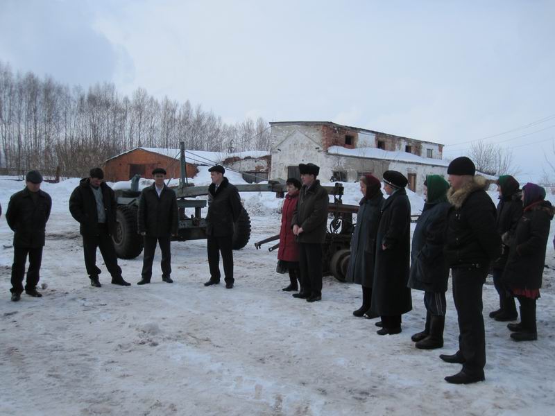  Встреча Министра сельского хозяйства Чувашии Сергея Павлова  с работниками СХПК 