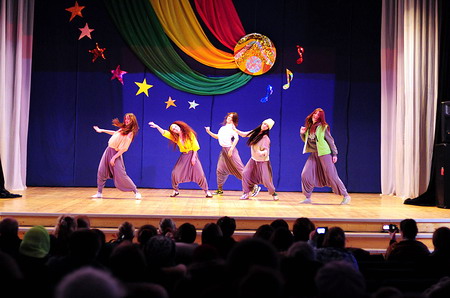 Выступление танцевальных групп информационно-культурного центра на республиканском фестивале  «Ай, ташлар-и!»  