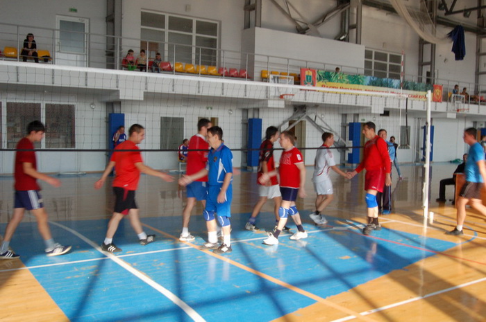 Команда Климовского сельского поселения заняла второе место в турнире по волейболу
