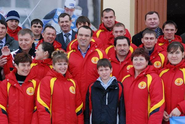 Новочурашевские гиревики в числе победителей в V Всероссийских зимних сельских спортивных играх