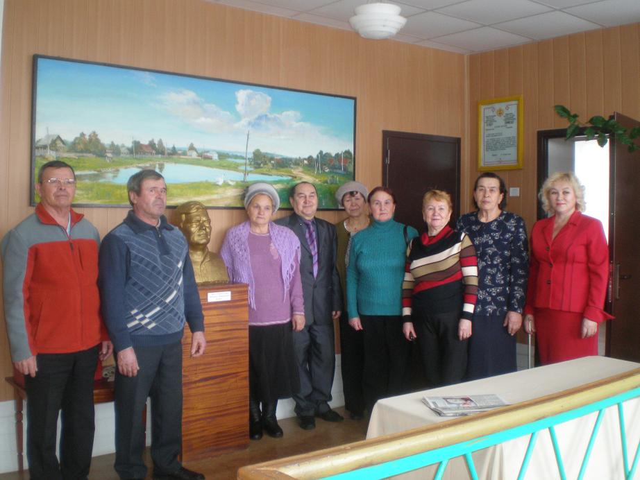 Гости из с. Красноармейска в музее Ф.М.Лукина.