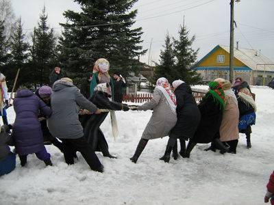 В Магаринском сельском поселении состоялся традиционный народный праздник «Проводы зимы»