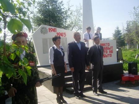 11:05_ Празднование 67 -ой годовщины ВОВ в деревне Кошки-Куликеево.