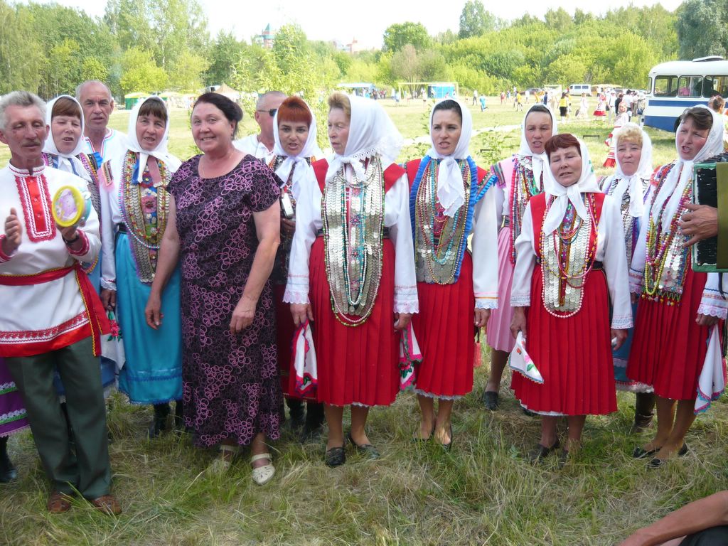 13:45.  Моргаушцы на Всечувашском празднике 