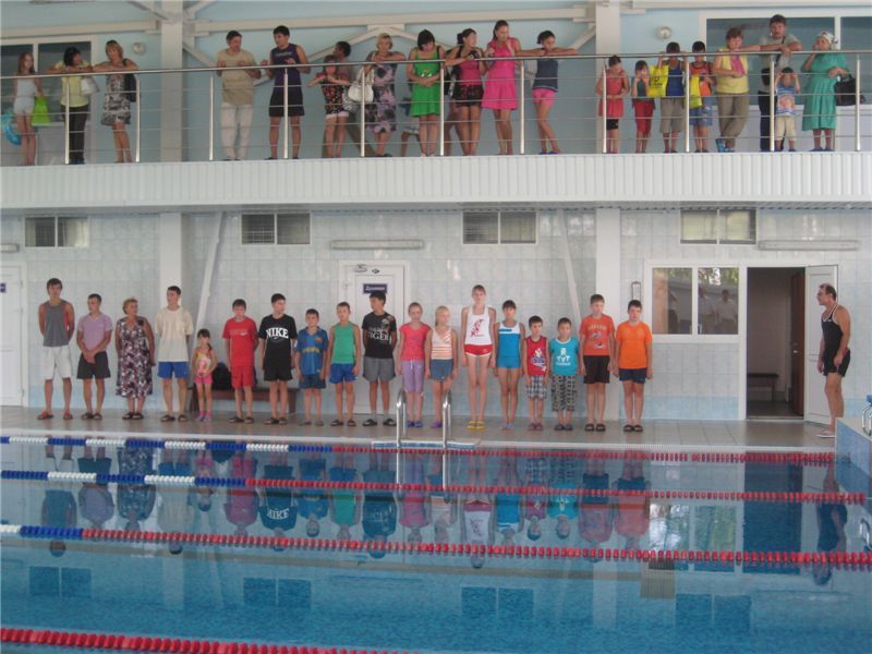 Традиционные соревнования по плаванию, посвященные дню физкультурника