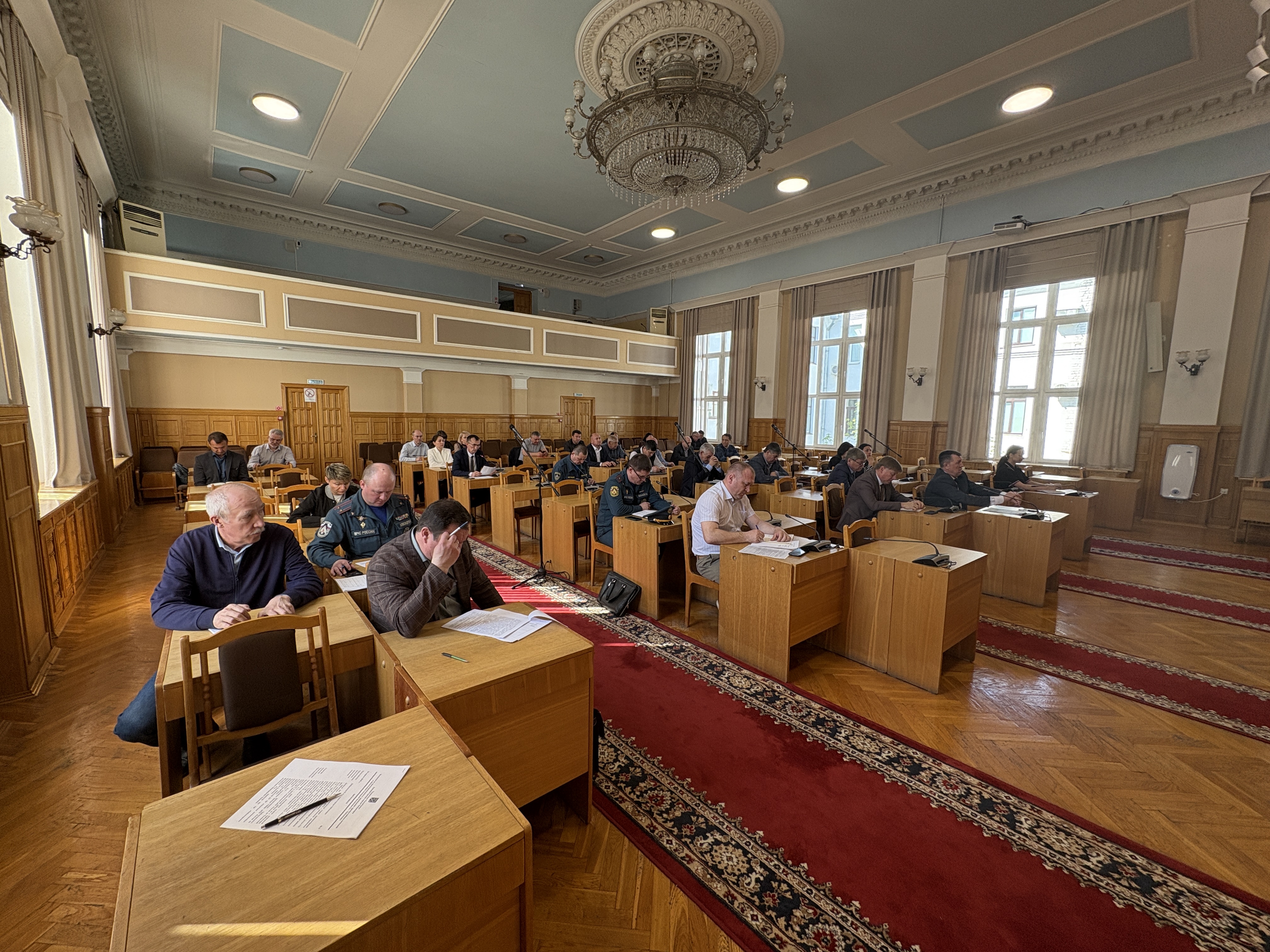 Заседание КЧС и ОПБ г. Чебоксары 24.04.2025