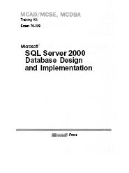 MS 2000: Microsoft Corporation.   
  Microsoft SQL Server 2000.