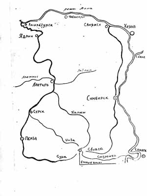 Схема реки сура в мордовии